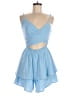 Unbranded 100% Polyester Blue Romper Size M - photo 1