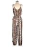 Lovely Day Paisley Brown Jumpsuit Size S - photo 2