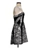 BCBGMAXAZRIA Paisley Gray Cocktail Dress Size 0 - photo 4