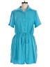 Assorted Brands 100% Polyester Teal Blue Romper Size M - photo 1