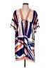 Grass Collection 100% Polyester Blue Kimono Size L - photo 1