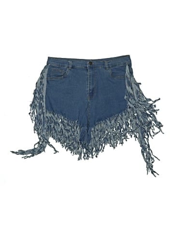 Daisy Denim Shorts (view 1)