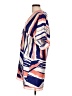 Grass Collection 100% Polyester Blue Kimono Size L - photo 5