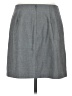 Ann Taylor LOFT Outlet Chevron-herringbone Gray Formal Skirt Size 8 - photo 2