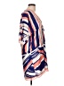 Grass Collection 100% Polyester Blue Kimono Size L - photo 4
