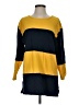 Liz & Co. 100% Cotton Color Block Yellow Pullover Sweater Size S - photo 1