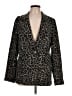 CAbi Animal Print Brown Blazer Size 12 - photo 1