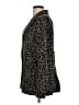 CAbi Animal Print Brown Blazer Size 12 - photo 5