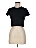 PixieLane Black Short Sleeve Turtleneck Size 7 - photo 1