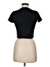 PixieLane Black Short Sleeve Turtleneck Size 7 - photo 2