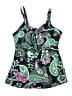 Anna Lee Paisley Green Swimsuit Top Size 1X (estimated) - photo 1