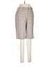 Theory Houndstooth Ivory Casual Pants Size 6 - photo 1