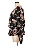 Olivia Grey Black Long Sleeve Blouse Size L - photo 5