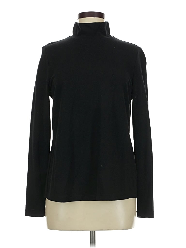 Pre-owned Cabi Long Sleeve Turtleneck In Black