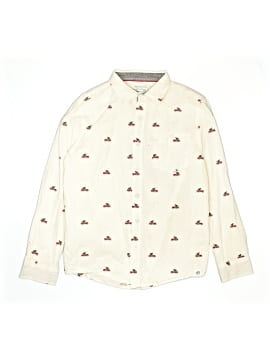 Free Planet Long Sleeve Button-Down Shirt (view 1)