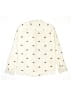 Free Planet 100% Cotton Print Ivory Long Sleeve Button-Down Shirt Size 14 - 16 - photo 2