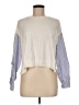 Zara Ivory Long Sleeve Top Size M - photo 1