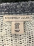Sincerely Jules Stripes Gray Pullover Sweater Size M - photo 7