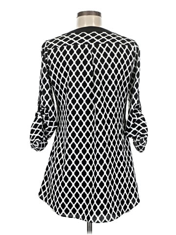 White House Black Market 3/4 Sleeve Blouse (view 2)