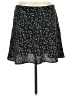 Good Luck Gem 100% Polyester Stars Black Casual Skirt Size 9 - photo 1