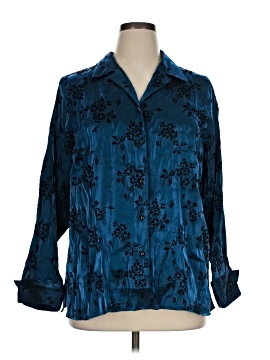 Notations Long Sleeve Blouse (view 1)