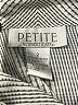Petite Sophisticate 100% Polyester Houndstooth Gray Long Sleeve Blouse Size 2 Petite - photo 7