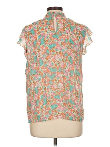 NANETTE Nanette Lepore Short Sleeve Blouse (view 2)