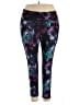 LIVI Print Purple Active Pants Size 22 Plus - photo 1