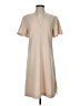 Toccin Solid Tan Casual Dress Size 4 - photo 1