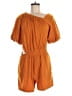 Cuyana Solid Orange Brown Romper Size M - photo 1