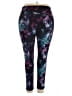 LIVI Print Purple Active Pants Size 22 Plus - photo 2