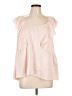 French Connection 100% Polyester Pink Sleeveless Blouse Size L - photo 1