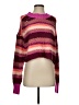 Free People Stripes Purple Pullover Sweater Size S - photo 1