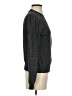 Le Lion Metallic Gray Pullover Sweater Size S - photo 4