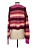 Free People Stripes Purple Pullover Sweater Size S - photo 2