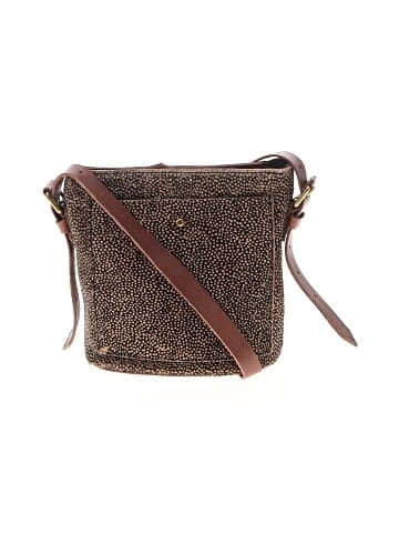 Madewell The Small Transport Bucket Bag: Spotted Calf Hair Edition (view 1)
