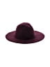 Ann Taylor LOFT 100% Wool Burgundy Fedora Size Sm - Med - photo 1