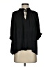 Current Air 100% Polyester Black 3/4 Sleeve Blouse Size S - photo 1