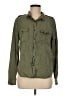 Universal Thread 100% Lyocell Green Long Sleeve Button-Down Shirt Size M - photo 1