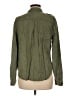 Universal Thread 100% Lyocell Green Long Sleeve Button-Down Shirt Size M - photo 2