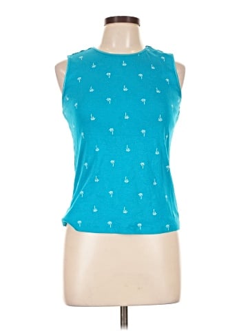 Christopher & Banks Sleeveless T-Shirt (view 1)