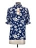 Dokotoo Blue Short Sleeve Blouse Size S - photo 2