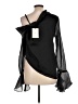 Aje. Black Long Sleeve Blouse Size 12 - photo 2