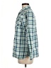 L.L.Bean 100% Cotton Plaid Blue Long Sleeve Button-Down Shirt Size M - photo 5