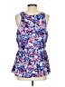 Rebecca Minkoff 100% Polyester Blue Sleeveless Blouse Size S - photo 2