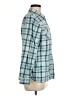 L.L.Bean 100% Cotton Plaid Blue Long Sleeve Button-Down Shirt Size M - photo 4