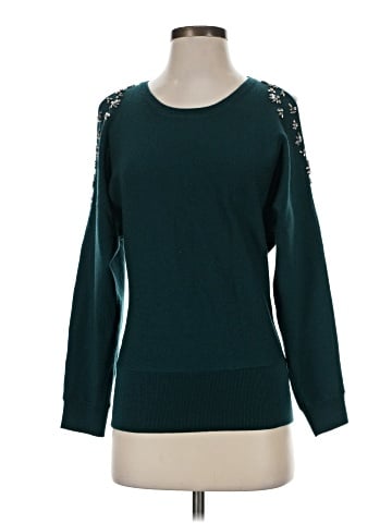 Knitted & Knotted Wool Pullover Sweater (view 1)