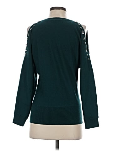 Knitted & Knotted Wool Pullover Sweater (view 2)