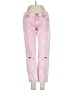 ONETEASPOON 100% Cotton Hearts Pink Jeans Size 26 waist - photo 1