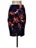 Material Girl Floral Blue Formal Skirt Size S - photo 2